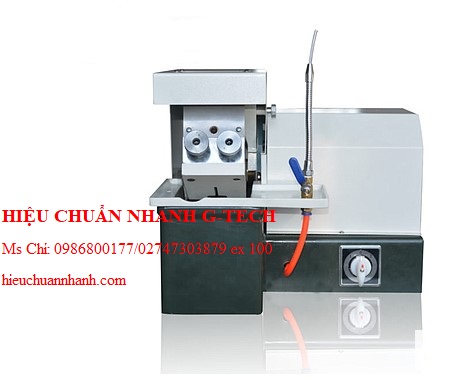Hiệu chuẩn máy cắt mẫu kim loại YUZHONG Q-2A (55 x 55mm). Hiệu chuẩn nhanh G-tech