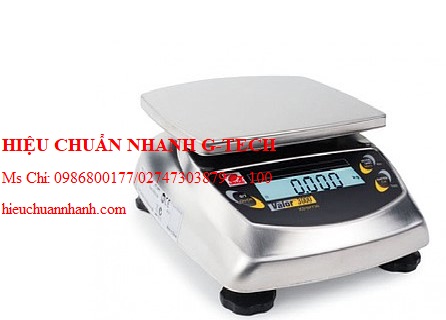 Hiệu chuẩn cân thủy sản Ohaus Valor 3000 V31XW301 (300g/0.1g). Hiệu chuẩn nhanh G-tech Hiệu chuẩn cân thủy sản Ohaus Valor 3000 V31XW301 (300g/0.1g). Hiệu chuẩn nhanh G-tech
