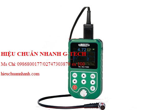 Hiệu chuẩn máy đo độ dày bằng siêu âm INSIZE ISU-710D (20~590mm). Hiệu chuẩn nhanh G-tech Hiệu chuẩn máy đo độ dày bằng siêu âm INSIZE ISU-710D (20~590mm). Hiệu chuẩn nhanh G-tech