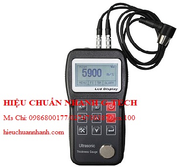 Hiệu chuẩn máy đo độ dày vật liệu bằng siêu âm EBP UT-100B. Hiệu chuẩn nhanh G-tech