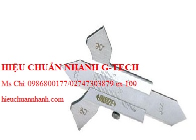 Hiệu chuẩn thước đo mối hàn INSIZE 4830 (0-8mm; 0-20mm; 60°, 70°, 80°, 90°). Hiệu chuẩn nhanh G-tech