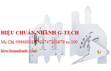 Hiệu chuẩn thước đo mối hàn INSIZE 4838-1. Hiệu chuẩn nhanh G-tech