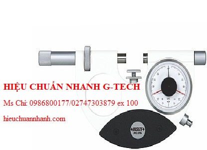 Hiệu chuẩn panme đồng hồ INSIZE 3335-50 (25-50mm; 1μm; ±1μm). Hiệu chuẩn nhanh G-tech Hiệu chuẩn panme đồng hồ INSIZE 3335-50 (25-50mm; 1μm; ±1μm). Hiệu chuẩn nhanh G-tech