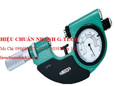 Hiệu chuẩn panme đồng hồ INSIZE 3334-50 (25-50mm; 0.001mm; 0.001mm). Hiệu chuẩn nhanh G-tech  Hiệu chuẩn panme đồng hồ INSIZE 3334-50 (25-50mm; 0.001mm; 0.001mm). Hiệu chuẩn nhanh G-tech