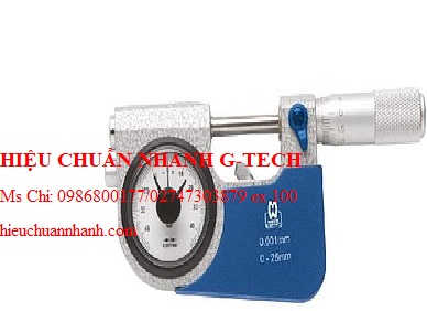 Hiệu chuẩn panme đồng hồ MOORE & WRIGHT (ANH) MW290-02 (25-50mm, 0.001mm). Hiệu chuẩn nhanh G-tech Hiệu chuẩn panme đồng hồ MOORE & WRIGHT (ANH) MW290-02 (25-50mm, 0.001mm). Hiệu chuẩn nhanh G-tech