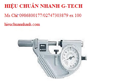 Hiệu chuẩn panme đồng hồ Mitutoyo 523-122 (25~50mm/0.001mm). Hiệu chuẩn nhanh G-tech