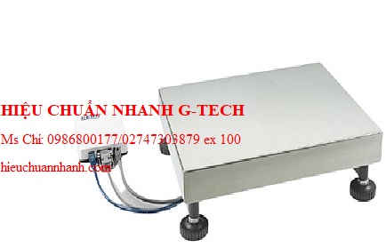 Hiệu chuẩn cân sàn KERN KGP 10K-4 (15kg, 500mg). Hiệu chuẩn nhanh G-tech