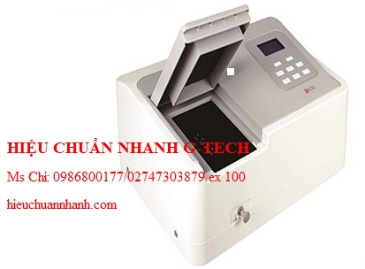 Hiệu chuẩn máy quang phổ DLAB SP-V1000 (325~1000nm; ±2nm; 4nm). Hiệu chuẩn nhanh G-tech