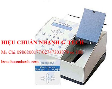 Hiệu chuẩn máy quang phổ khả kiến SI ANALYTICS PRIME Advanced - 10 nm. Hiệu chuẩn nhanh G-tech
