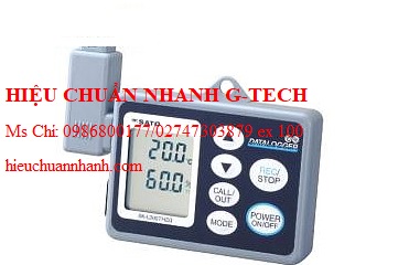 Hiệu chuẩn nhiệt ẩm kế tự ghi SATO SK-L200TH-II. Hiệu chuẩn nhanh G-tech Hiệu chuẩn nhiệt ẩm kế tự ghi SATO SK-L200TH-II. Hiệu chuẩn nhanh G-tech