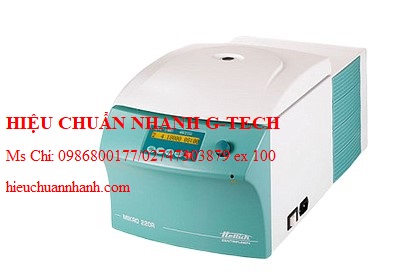 Hiệu chuẩn máy li tâm lạnh Hettich MIKRO 220R (60x1,5/2 m, 18000 vòng/ phút). Hiệu chuẩn nhanh G-tech  Hiệu chuẩn máy li tâm lạnh Hettich MIKRO 220R (60x1,5/2 m, 18000 vòng/ phút). Hiệu chuẩn nhanh G-tech