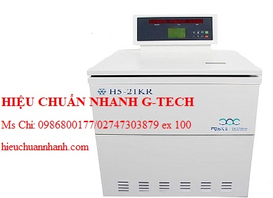 Hiệu chuẩn  máy ly tâm lạnh để sàn KECHENG H5-21KR. Hiệu chuẩn nhanh G-tech Hiệu chuẩn  máy ly tâm lạnh để sàn KECHENG H5-21KR. Hiệu chuẩn nhanh G-tech