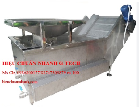 Hiệu chuẩn máy chần trụng nông sản, diệt khuẩn, phân hủy enzyme. Hiệu chuẩn nhanh G-tech Hiệu chuẩn máy chần trụng nông sản, diệt khuẩn, phân hủy enzyme. Hiệu chuẩn nhanh G-tech