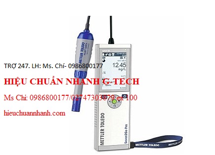 Hiệu chuẩn máy đo oxi hòa tan cầm tay Mettler Toledo S9-Field Kit. Hiệu chuẩn nhanh G-tech Hiệu chuẩn máy đo oxi hòa tan cầm tay Mettler Toledo S9-Field Kit. Hiệu chuẩn nhanh G-tech
