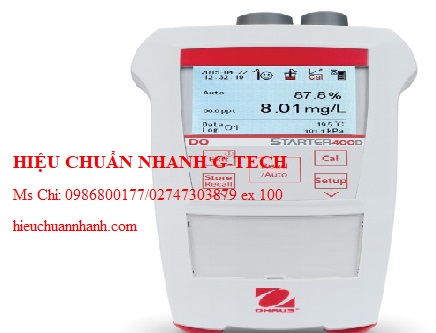 Hiệu chuẩn máy đo Oxy hòa tan cầm tay Ohaus ST400D (0.00 – 20.0 mg/L(ppm);0 – 50 °C). Hiệu chuẩn nhanh G-tech Hiệu chuẩn máy đo Oxy hòa tan cầm tay Ohaus ST400D (0.00 – 20.0 mg/L(ppm);0 – 50 °C). Hiệu chuẩn nhanh G-tech