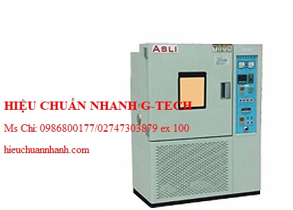 Hiệu chuẩn tủ kiểm tra lão hóa máy thông gió ASLI SAT-75 (600×750×600mm). Hiệu chuẩn nhanh G-tech