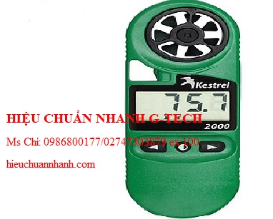 Hiệu chuẩn máy đo tốc độ gió, nhiệt độ không khí Kestrel 2000. Hiệu chuẩn nhanh G-tech Hiệu chuẩn máy đo tốc độ gió, nhiệt độ không khí Kestrel 2000. Hiệu chuẩn nhanh G-tech