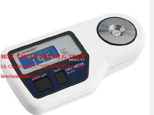 Hiệu chuẩn  máy đo độ mặn nước muối, nước biển G-won GMK-510AC (0 ~ 100 %). Hiệu chuẩn nhanh G-tech