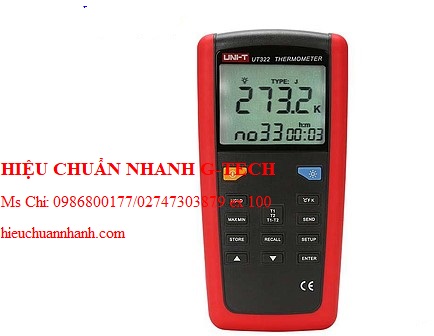 Hiệu chuẩn thiết bị đo nhiệt độ tiếp xúc cầm tay UNI-T UT322 (K,J,T,E,Dual Input). Hiệu chuẩn nhanh G-tech Hiệu chuẩn thiết bị đo nhiệt độ tiếp xúc cầm tay UNI-T UT322 (K,J,T,E,Dual Input). Hiệu chuẩn nhanh G-tech