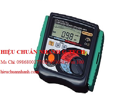 Hiệu chuẩn  KYORITSU 3005A Digital Insulation / Continuity Tester. Hiệu chuẩn nhanh G-tech