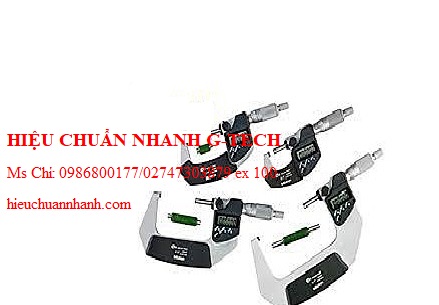 Hiệu chuẩn bộ panme điện tử đo ngoài 0 ~ 4" set, Mitutoyo 293-961-30. Hiệu chuẩn nhanh G-tech