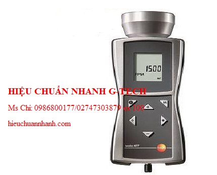 Hiệu chuẩn máy đo tốc độ vòng quay TESTO 477 (30〜300000 rpm). Hiệu chuẩn nhanh G-tech Hiệu chuẩn máy đo tốc độ vòng quay TESTO 477 (30〜300000 rpm). Hiệu chuẩn nhanh G-tech