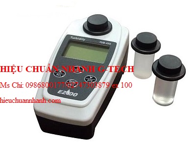 Hiệu chuẩn máy đo độ đục cầm tay EZDO TUB-430 (0~1000NTU). Hiệu chuẩn nhanh G-tech