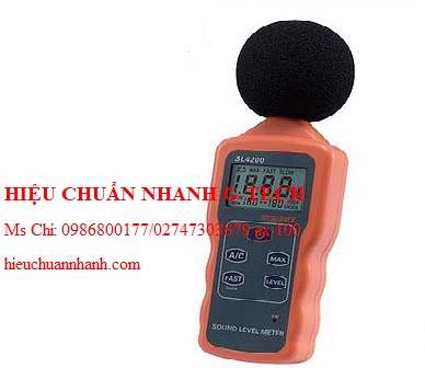 Hiệu chuẩn máy đo độ ồn Total Meter SL4200. Hiệu chuẩn nhanh G-tech Hiệu chuẩn máy đo độ ồn Total Meter SL4200. Hiệu chuẩn nhanh G-tech