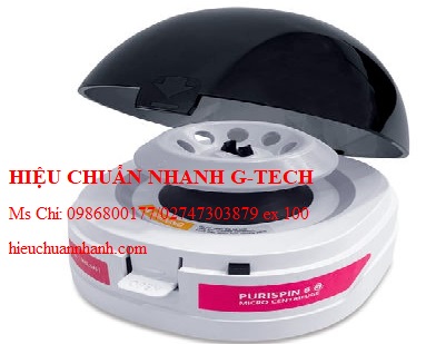 Hiệu chuẩn  máy ly tâm CRYSTE Purispin 6 (6000RPM). Hiệu chuẩn nhanh G-tech Hiệu chuẩn  máy ly tâm CRYSTE Purispin 6 (6000RPM). Hiệu chuẩn nhanh G-tech