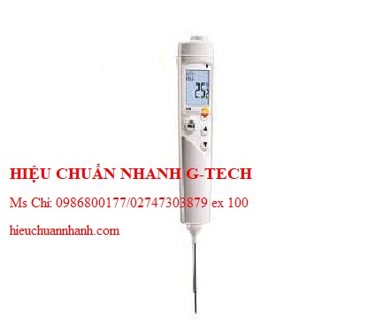 Hiệu chuẩn  máy đo nhiệt độ TESTO 106 (-50 ~ +275 °C). Hiệu chuẩn nhanh G-tech Hiệu chuẩn  máy đo nhiệt độ TESTO 106 (-50 ~ +275 °C). Hiệu chuẩn nhanh G-tech