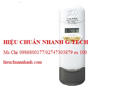 Hiệu chuẩn máy đo pH bỏ túi skSATO SK-630PH (2~12±0.6pH). Hiệu chuẩn nhanh G-tech Hiệu chuẩn máy đo pH bỏ túi skSATO SK-630PH (2~12±0.6pH). Hiệu chuẩn nhanh G-tech
