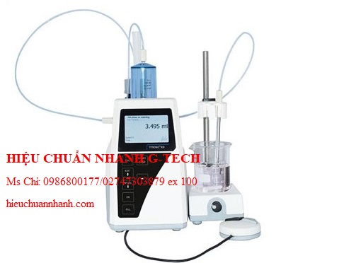 Hiệu chuẩn máy chuẩn độ bán tự động YSI T 500-M2/20. Hiệu chuẩn nhanh G-tech Hiệu chuẩn máy chuẩn độ bán tự động YSI T 500-M2/20. Hiệu chuẩn nhanh G-tech