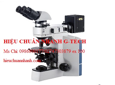 Hiệu chuẩn kính hiển vi luyện kim ba mắt EBP E-600. Hiệu chuẩn nhanh G-tech