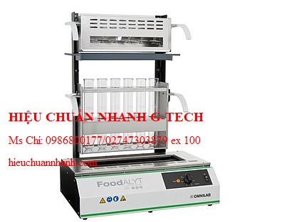 Hiệu chuẩn hệ thống phá mẫu đạm (KJELDAHL) bằng hồng ngoại OMNILAB FoodALYT IR 600. Hiệu chuẩn nhanh G-tech Hiệu chuẩn hệ thống phá mẫu đạm (KJELDAHL) bằng hồng ngoại OMNILAB FoodALYT IR 600. Hiệu chuẩn nhanh G-tech