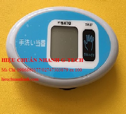 Hiệu chuẩn đồng hồ bấm giờ/giây SATO TM-27. Hiệu chuẩn nhanh G-tech Hiệu chuẩn đồng hồ bấm giờ/giây SATO TM-27. Hiệu chuẩn nhanh G-tech