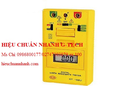 Hiệu chuẩn máy đo điện trở đất 3 dây SEW ST-1520. Hiệu chuẩn nhanh G-tech