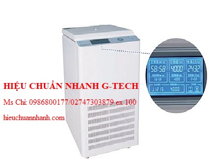 Hiệu chuẩn máy ly tâm lạnh Zonkia KDC-220HR (23000rpm). Hiệu chuẩn nhanh G-tech Hiệu chuẩn máy ly tâm lạnh Zonkia KDC-220HR (23000rpm). Hiệu chuẩn nhanh G-tech