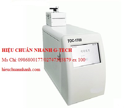 Hiệu chuẩn máy phân tích tổng lượng cacbon hữu cơ TOC HINOTEK TOC-1700 (0.001-1.5mg/l, Tích hợp đo online). Hiệu chuẩn nhanh G-tech Hiệu chuẩn máy phân tích tổng lượng cacbon hữu cơ TOC HINOTEK TOC-1700 (0.001-1.5mg/l, Tích hợp đo online). Hiệu chuẩn nhanh G-tech