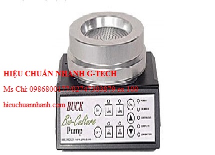 Hiệu chuẩn máy lấy mẫu vi sinh BUCK BioCulture™ B30120 (30-120 LPM). Hiệu chuẩn nhanh G-tech Hiệu chuẩn máy lấy mẫu vi sinh BUCK BioCulture™ B30120 (30-120 LPM). Hiệu chuẩn nhanh G-tech