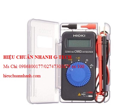 Hiệu chuẩn đồng hồ vạn năng Hioki 3244-60 Nhật. Hiệu chuẩn nhanh G-tech