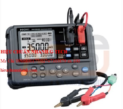 Hiệu chuẩn thiết Bị Đo Điện Trở Hioki RM3548. Hiệu chuẩn nhanh G-tech