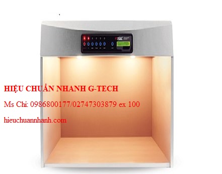 Hiệu chuẩn tủ so màu TQCSheen VF0600 (UV 18W/BLB). Hiệu chuẩn nhanh G-tech