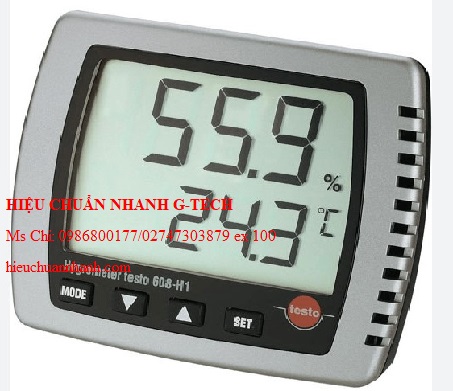 Hiệu chuẩn nhiệt ẩm kế TESTO 608-H1. Hiệu chuẩn nhanh G-tech Hiệu chuẩn nhiệt ẩm kế TESTO 608-H1. Hiệu chuẩn nhanh G-tech