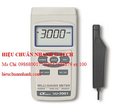 Hiệu chuẩn máy đo từ tính Lutron GU-3001. Hiệu chuẩn nhanh G-tech Hiệu chuẩn máy đo từ tính Lutron GU-3001. Hiệu chuẩn nhanh G-tech