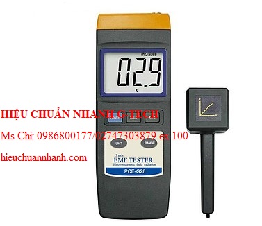 Hiệu chuẩn máy dò từ trường PCE G28 (0 ~ 2000 μT). Hiệu chuẩn nhanh G-tech Hiệu chuẩn máy dò từ trường PCE G28 (0 ~ 2000 μT). Hiệu chuẩn nhanh G-tech
