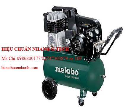  Hiệu chuẩn máy nén Mega METABO MEGA 700-90 D (380-415 V / 50 Hz). Hiệu chuẩn nhanh G-tech