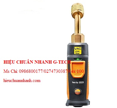 Hiệu chuẩn đầu đo áp suất chân không TESTO 552i (0~26.66 mbar; 0~20000 microns). Hiệu chuẩn nhanh G-tech Hiệu chuẩn đầu đo áp suất chân không TESTO 552i (0~26.66 mbar; 0~20000 microns). Hiệu chuẩn nhanh G-tech