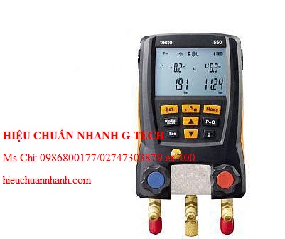 Hiệu chuẩn máy đo đa năng TESTO 550s (đo nhiệt độ, áp suất, chân không). Hiệu chuẩn nhanh G-tech Hiệu chuẩn máy đo đa năng TESTO 550s (đo nhiệt độ, áp suất, chân không). Hiệu chuẩn nhanh G-tech