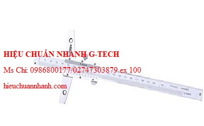 Hiệu chuẩn thước đo độ sâu cơ khí INSIZE 1247-3001 (0-300mm/ 0.02mm). Hiệu chuẩn nhanh G-tech