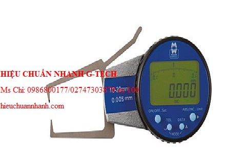 Hiệu chuẩn thước cặp điện tử đo ngoài MOORE & WRIGHT (ANH) MW442-05DC (40-50mm, 0.005mm). Hiệu chuẩn nhanh G-tech